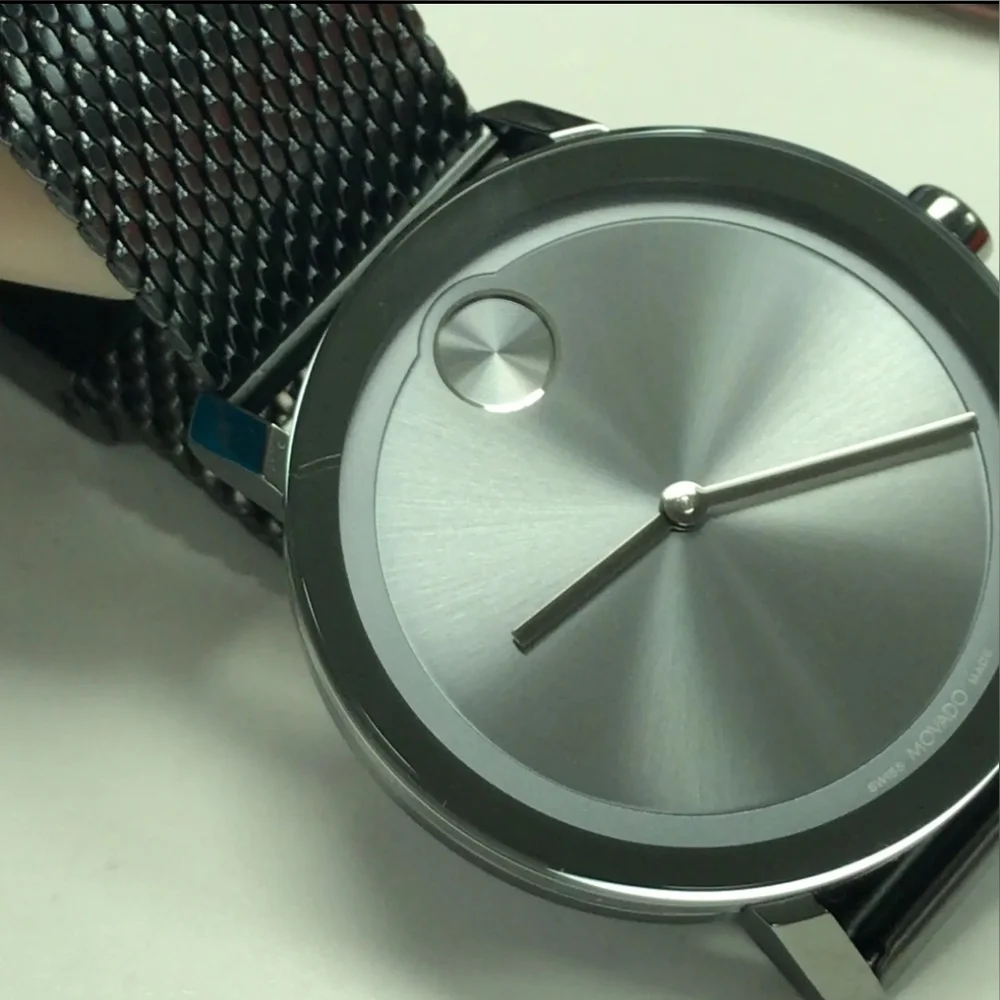 ***SOLD*** Movado Unisex Bold Evolution Quartz Grey Dial Watch - Picture 3 of 12